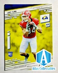 2021 Prestige Football Jake Funk RC Los Angeles Rams #299